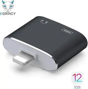 1Pcs 2 in 1 Dual 8 Pin Adapter Cable For iPhone XS Max XR X 8 7 Plus Splitter Audio Cable For Call & Charging & Data & Music