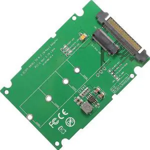 M.2 PCIe I/F NVMe SSD to U.2 2.5-Inch SSD Adapter with Cable 2.5" SI-ADA40123