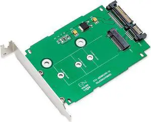 SI-ADA40083 M.2 NGFF to SATA III Card with Full & Low Profile Bracket 2.5"