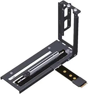 M.2 NGFF NVMe to PCIE x16 Extension Cable 64G/BPS for STX Motherboard Graphics Card M.2(Ultra SSD, M-Key) NVMe Slot Extension (20cm,K43SP+BK5)