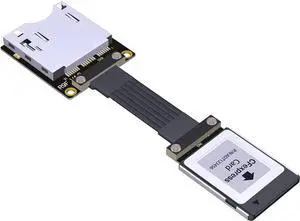 PCIe 4.0x2 CFexpress Type-B Extension Cable High Speed Gen4 x2 CFexpressB SSD Memory/Storage Cards Adapter CFexpress Card Reader (15cm)