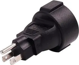 US Outlet Converter 250V US Travel Plug Adapter Universal (EU to US plug adapter-3 holes)