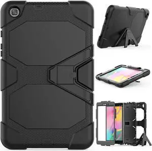 Galaxy Tab A 8.0 Kickstand Case, Premium Silicone Case Cover Ultra Thin and Lightweight Protection for Samsung Galaxy Tab A 8.0 2019 T290/T295