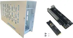 M.2 M-Key to PCIE 4.0X4 External Graphics Card Stand Bracket Compatible with Oculink/M.2 NVMe Laptop eGPU GDP Handhelds (Dock-OC4+ACB2)