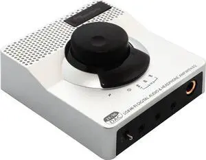 USB 24 Bit 96 KHz DAC Digital to Analog Headphone Amplifier 2 Stage EQ Digital/Coaxial Output and RCA Output (SD-DAC63118)