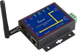 WiFi & Ethernet RJ45 to RS232 & RS485 WiFi Serial Device Server Converter Module Support TCP/UDP/IP P2P