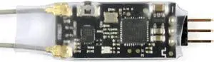 R12DSM Micro Mini Receiver 2.4G 12CH SBUS and PPM Signal Support DSSS and FHSS Spread Spectrum for AT9 AT9S AT10 AT10 II Transmitter
