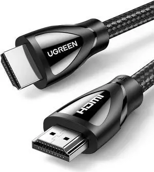 8K HDMI 2.1 Cable Ultra High Speed 48Gbps 4K 120Hz HDMI Braided Cord Dynamic HDR Vision HDR 10 eARC HDMI Cable Compatible with MacBook pro 2021 PS5 PS4 Xbox Roku UHD TV Blu-ray Projector 16FT
