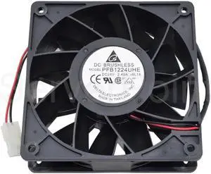 Well Tested PFB1224UHE -6L14 12CM 12038 120x120x38MM Fan 2-Pin DC 24V 2.40A Wind Volume Inverter Cooling For Delta Well Tested PFB1224UHE -6L14 12CM 12038 120x120x38MM Fan 2-Pin DC 24V 2.40A Wind Volume Inverter Cooling For Delta