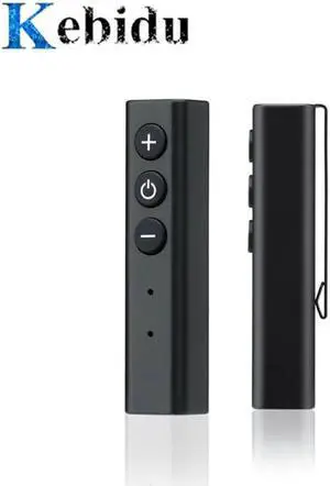 Pen Clip Bluetooth 4.0 Receiver Headphone Adapter for iPhone Handsfree Wireless Music Adapter for Wired Headsets