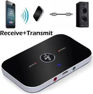 Bluetooth 5.0 2 IN 1 Transmitter Receiver Wireless Audio Adapter For PC TV Headphone MP3 Car RCA 3.5MM 3.5 AUX Jack Adapters