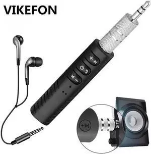 Bluetooth Receiver Car Clip AUX 3.5mm Wireless MP3 Music Car Audio Receiver Handsfree Call Car Transmitter Auto Adapter