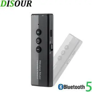 5.0 Transmitter Receiver 3 in 1 EDR Audio Wireless Adapter Dongle Mini 3.5mm AUX For TV PC Car Stereo HIFI