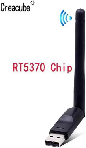 RT5370 Chip 2.4GHz 150Mbps Wireless USB WiFi Adapter 2DB Wifi Antenna WLAN Network Card USB WiFi Receiver