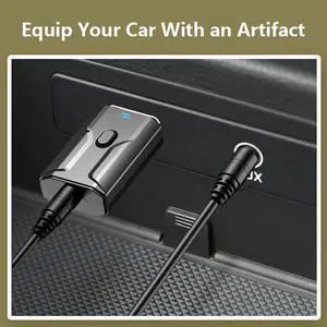 2020 New Bluetooth Wireless Audio Adapter Bluetooth 5.0 Transmitter Receiver USB Mic Sound Card For PC Laptop Audio Adapter