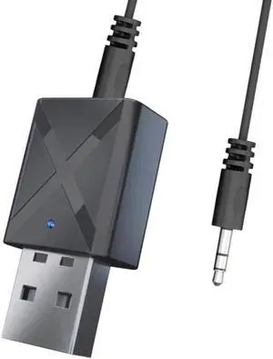 USB Bluetooth 5.0 Transmitter Receiver BT 3.5 mm AUX Jack 3 IN 1 Stereo Audio Music Wireless Bluetooth Adapter For TV Car