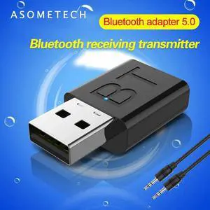 5.0 Adapter Transmitter Receiver for Car Headphones TV Audio Wireless Emitter AUX HIFI Stereo USB Adapter
