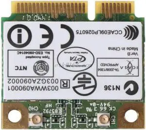 For Atheros AR9287 AR5B97 Wireless Adapter 300 Mbps 802.11 b/g/n Mini Half PCI-E Wifi Card Converter