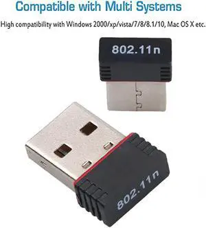 USB WiFi Adapter 150Mbps mini internet Network Card 802.11n/g/b Dongle Adapter Ethernet Receiver Wi-fi For PC Computer