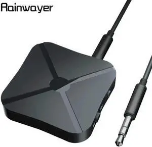 2 IN 1 Wireless Bluetooth 4.2 Audio Receiver Transmitter for TV 3.5mm AUX Bluetooth Adapter For Headphone Home TV MP3 PC A2