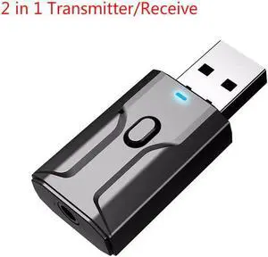 5.0 Receiver Transmitter Two In One Microphone USB Wireless Audio Receiving/transmitting Adapter