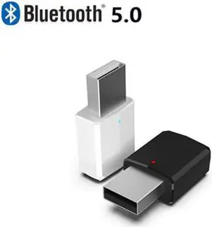 JAENFONG 2 in 1 Portable USB Audio Transmitter Receiver Bluetooth 5.0 Audio Wireless Adapter For TV MP3 PC Car