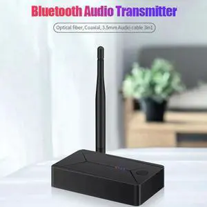 JAENFONG  5.0 Audio Transmitter 3.5mm AUX Jack RCA USB Stereo Coaxial Optical SPDIF Wireless Adapter Dongle For TV PC Headphone