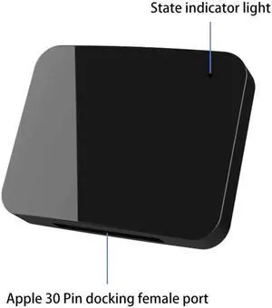 JAENFONG Bluetooth 5.0 Wireless Receiver 30 Pin BT 5.0 Stereo o Adapter Mini Portable Music Receiver Compatible with Teac TC-5