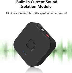 JAENFONG 5.0 Receiver RCA Audio APTX LL 3.5mm 3.5 AUX Music Wireless Adapter For Car TV Speakers Audio Receiver