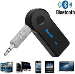 JAENFONG Transmitter 5.0 Adapter with 3.5mm Audio Jack Wireless Music Handsfree Car AUX Headphone Receiver