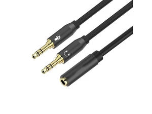 1Pcs Computer Separator Headset 3.5mm Female Pair 2 Male 3.5mm Microphone Audio Y Splitter Cable Headset to PC Adapter Auxiliary Line 1Pcs Computer Separator Headset 3.5mm Female Pair 2 Male 3.5mm Microphone Audio Y Splitter Cable Headset to PC Adapter Auxiliary Line