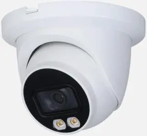 LTS LTDHIP3542NW-28ISMLC 4 MP Full-Color Warm LED Fixed-Focal Eyeball Smart Network Outdoor Camera, 2.8 mm-3.6 mm Lens