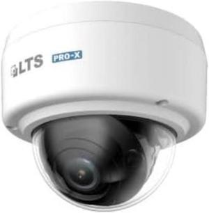 LTS LXIP7783W-SDZ Pro X 8MP IR WDR 3D-DNR Outdoor Network H.265 PoE Dome Camera with 2.7-13.5mm Motorized Varifocal Lens,Metal