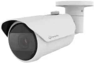 Hanwha Techwin QNO-C9083R 8MP 4K IR WDR Auto ICR Outdoor Network H.265 PoE Bullet Camera with 3.2-10.2mm and 3.2 X Optical Zoom Motorized Varifocal Lens, Aluminum, White Color
