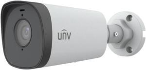 Uniview IPC2312SB-ADF60KM-I0 2MP Smart IR WDR 3D-DNR Outdoor Network Ultra 265 PoE Bullet Camera with 6mm Lens, Metal