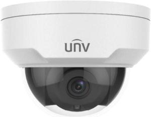 Uniview IPC322SR3-DVPF28-C 2MP Smart IR WDR 3D-DNR Outdoor Network Ultra 265 PoE Dome 
Camera with 2.8mm Lens, Metal + Plastic