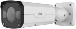Uniview IPC2322EBR5-DPZ28-C 2MP Smart IR WDR 3D-DNR Outdoor Network Ultra 265 PoE Bullet Camera with 2.8 up to 12mm Automatic Focusing and Motorized Zoom Lens, Metal