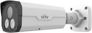 Uniview IPC2225SE-DF60K-WL-I0 5MP WDR 3D-DNR Outdoor Network Ultra 265 PoE Bullet Camera with 6mm Lens, Metal