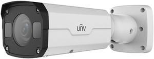 Uniview IPC2325EBR5-DUPZ 5MP Smart IR WDR 3D-DNR Outdoor Network Ultra 265 PoE Bullet Camera with 2.7 up to 13.5mm Automatic Focusing and Motorized Zoom Lens, Metal