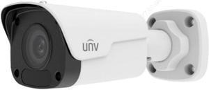 Uniview IPC2128LR3-DPF28LM-F 8MP Smart IR WDR 3D-DNR Outdoor Network Ultra 265 PoE Bullet Camera with 2.8mm Lens, Metal