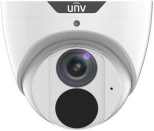 Uniview IPC3618SR3-ADF28KM-G 8MP Smart IR WDR 3D-DNR Outdoor Network Ultra 265 PoE Eyeball Camera with 2.8mm Lens, Metal