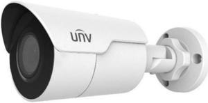 Uniview IPC2128SR3-DPF60 8MP Smart IR WDR 3D-DNR Outdoor Network Ultra 265 PoE Mini Bullet Camera with 6mm Lens, Metal