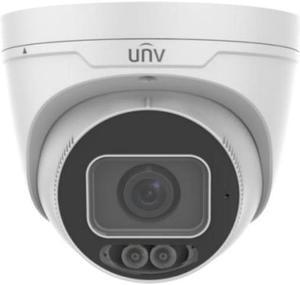 Uniview IPC3638SE-ADF28K-WL-I0 8MP WDR 3D-DNR Outdoor Network Ultra 265 PoE Eyeball Camera with 2.8mm Lens, Metal