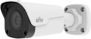 Uniview IPC2125SR3-ADPF28M-F 5MP Smart IR WDR 3D-DNR Outdoor Network Ultra 265 PoE Bullet Camera with 2.8mm Lens, Metal