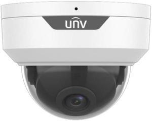 Uniview IPC325SR3-ADF40KM-G 5MP Smart IR WDR 3D-DNR Outdoor Network Ultra 265 PoE Dome Camera with 2.8mm Lens, Metal