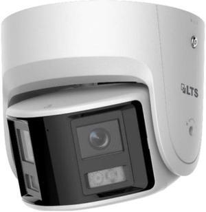 LT Security Inc. LTCMIP384PW-28SDL 4MP WDR 3D-DNR Outdoor Network H.265+ PoE Turret Camera with 2.8mm Lens, Metal