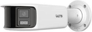 LT Security Inc. LTCMIP9C8PW-SDL 8MP White Light WDR 3D-DNR Outdoor Network H.265+ PoE Bullet Camera with 4mm Lens, Metal