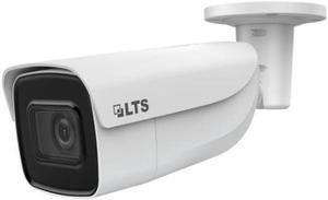 LT Security Inc. LTCMIP9743W-SDZ 4MP Smart IR WDR 3D-DNR Outdoor Network H.265+ PoE Bullet Camera with 2.8mm Lens, Aluminum