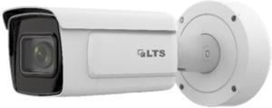 LT Security Inc. LTCMIP7943WLPR-32R 4MP Smart IR WDR 3D-DNR Outdoor Network H.265+ PoE Bullet Camera, Aluminum