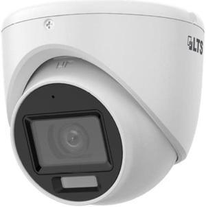LT Security Inc. LTCMHT2122-28LF 2MP Smart IR WDR 3D-DNR Outdoor Network PoE Turret Camera with 2.8mm Lens, Metal